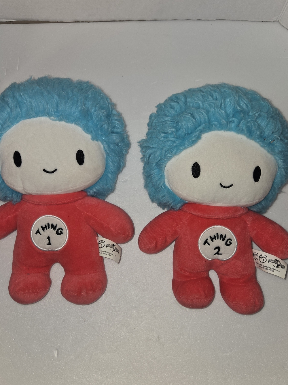 2016 Universal Studios Dr Seuss Thing 1 & Thing 2 Plush